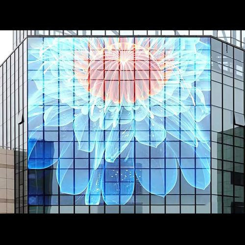 P3.97-7.81 Display de pared de vídeo LED alquiler transparente a todo color
