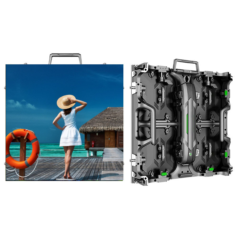 Práctico alquiler de pantallas de pared de vídeo, pantalla LED a prueba de agua para alquiler de escenarios