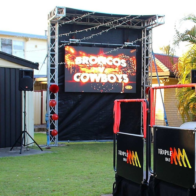 SMD a prueba de agua LED de alquiler de pantalla de pared multipropósito a todo color