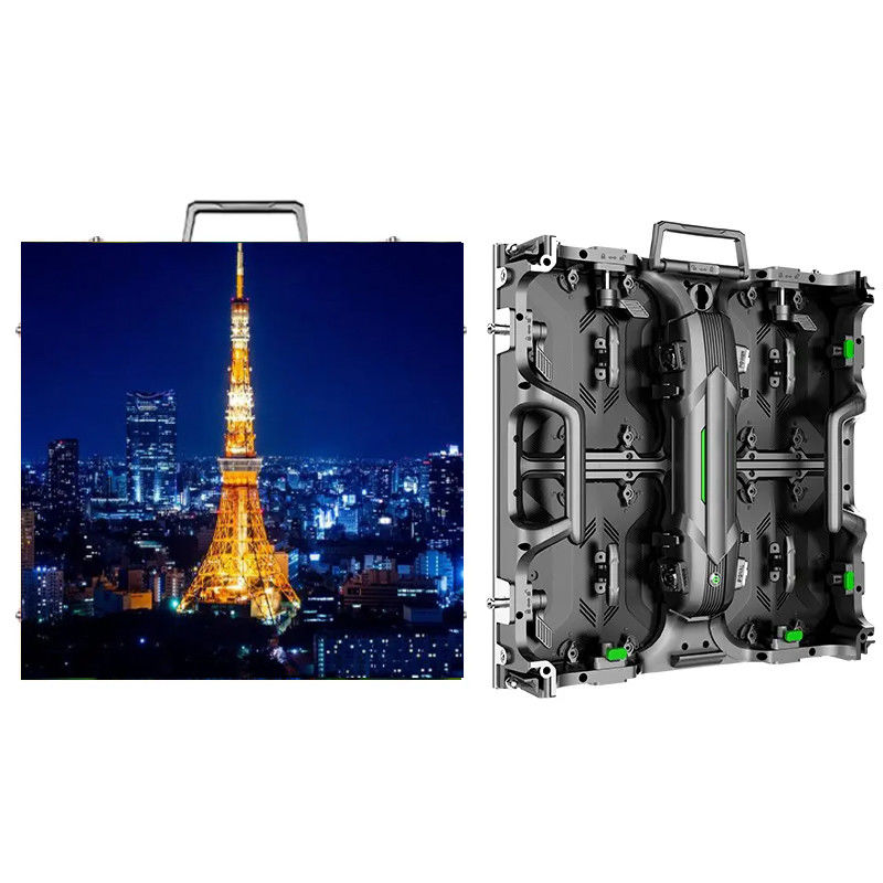 P3.91 Alquiler de pantallas LED duraderas para escenarios, paredes LED multifuncionales para eventos