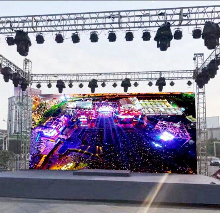 P3.91 Alquiler de pantallas LED duraderas para escenarios, paredes LED multifuncionales para eventos