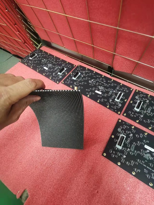 5V 60A pantalla de vídeo LED exterior, pantalla de panel LED multicolor exterior