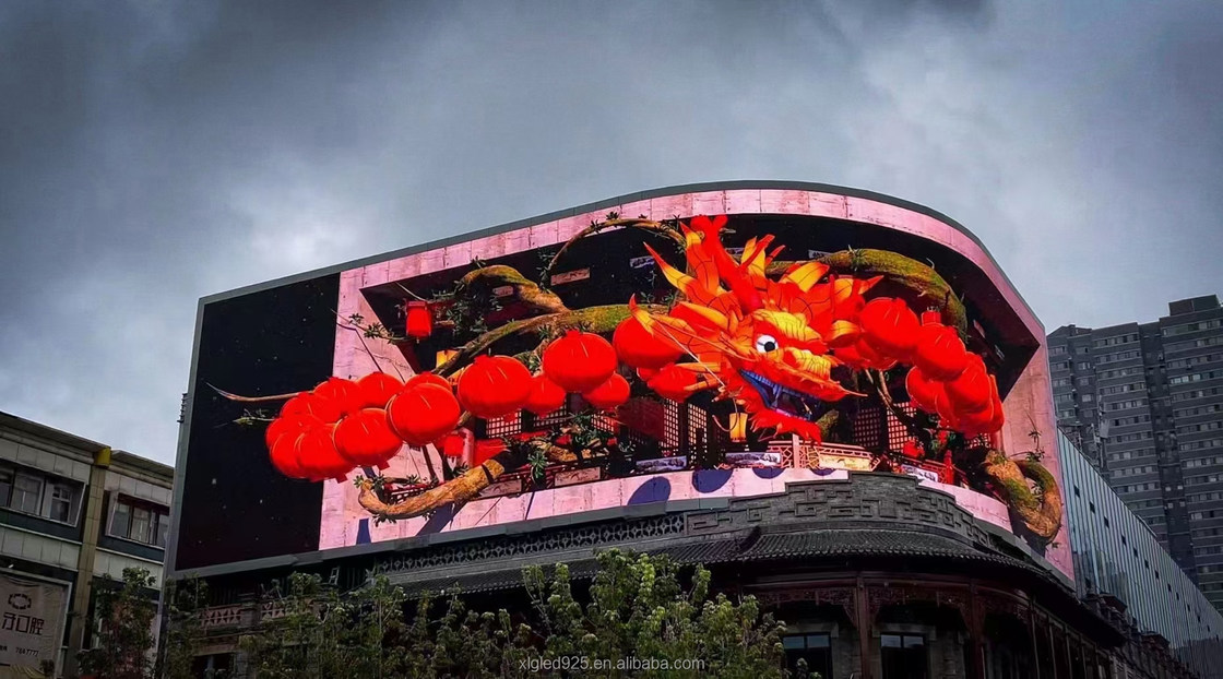 SMD1921 RGB Paredes LED exteriores, pantalla LED para publicidad exterior