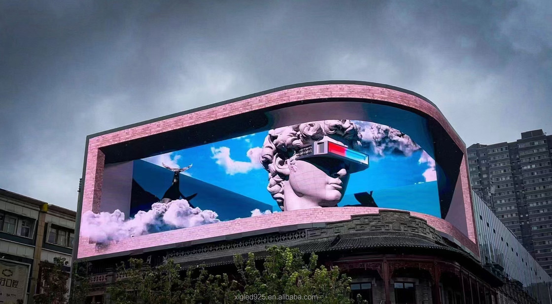 SMD1921 RGB Paredes LED exteriores, pantalla LED para publicidad exterior