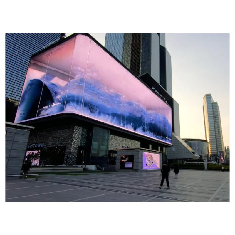 SDK práctico paneles de pantalla LED al aire libre, pantalla digital multicolor al aire libre