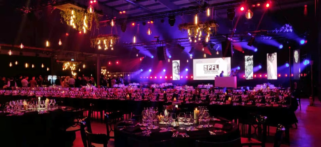 Escenario de pantalla de LED interior de 500X500mm gabinete P2.6 P2.9 P3.9 P5.95