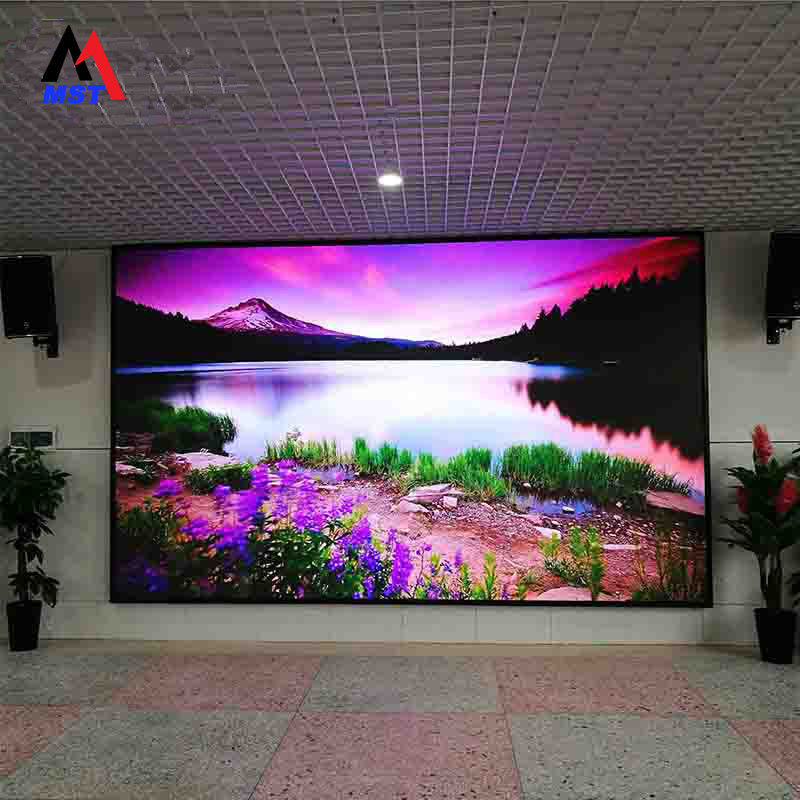 Pantalla LED de interior RGB fija SMD1212 para centros comerciales