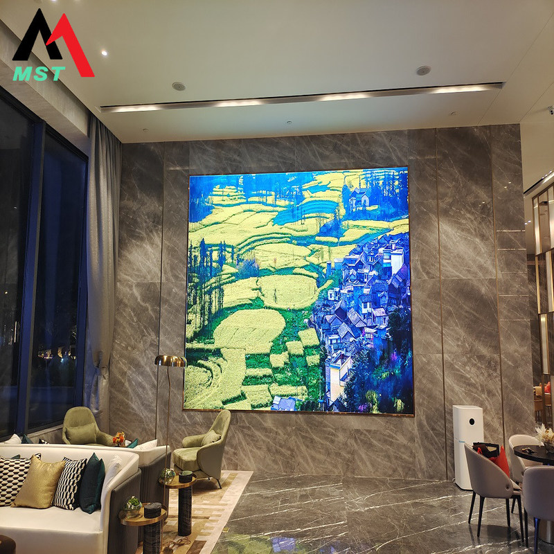 Pantalla de pantalla LED comercial para interiores P3.91 SMD2121 a todo color