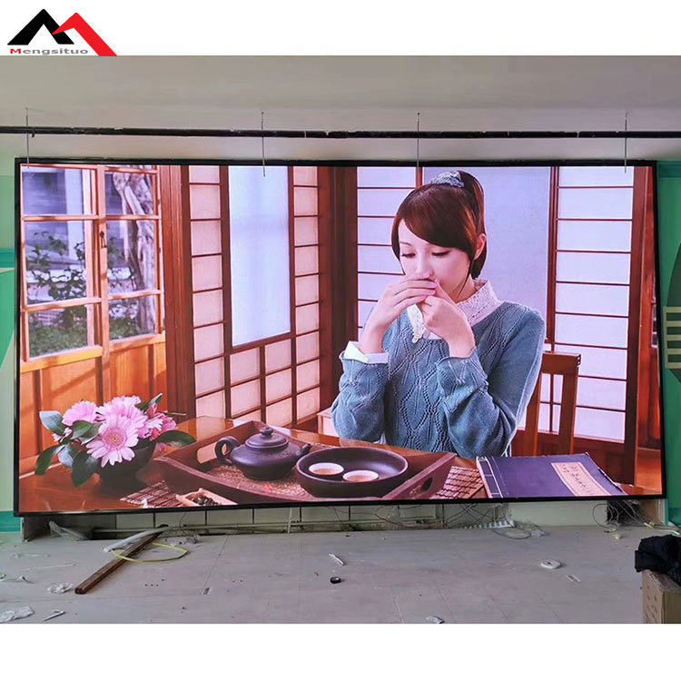 160x80 Pared de vídeo duradera para interiores, pantalla LED para publicidad en interiores