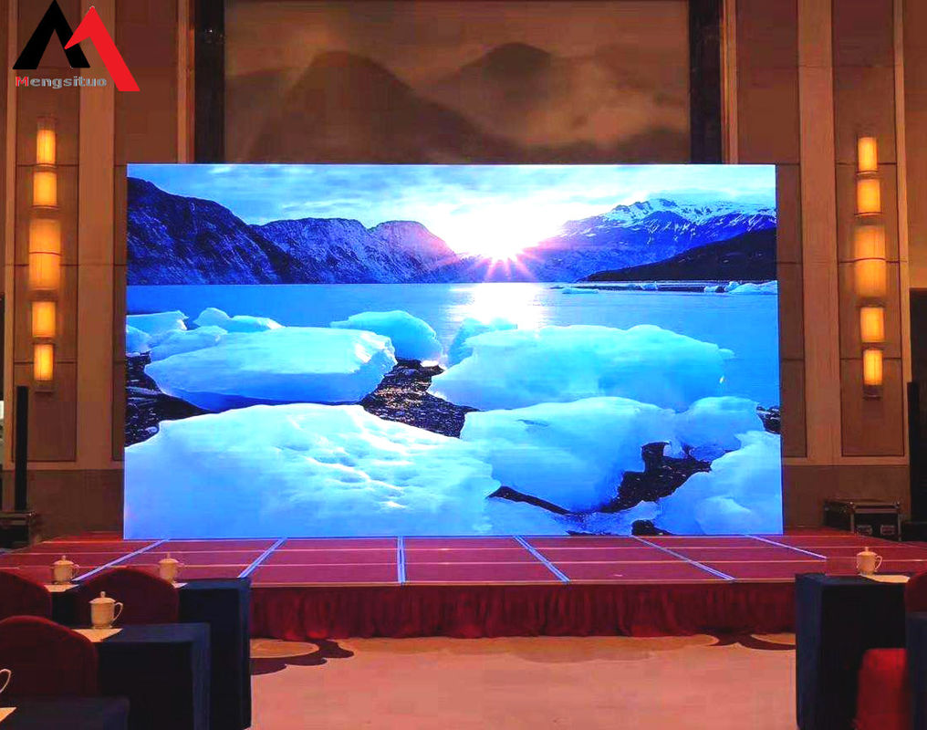 160x80 Pared de vídeo duradera para interiores, pantalla LED para publicidad en interiores