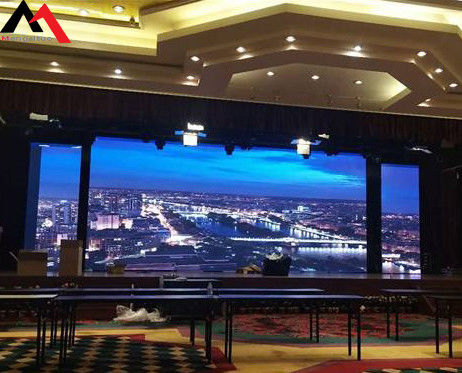 160x80 Pared de vídeo duradera para interiores, pantalla LED para publicidad en interiores