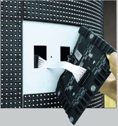 3840Hz IP65 Tecnología de pantalla innovadora, Multicolor Flexible LED Video Wall