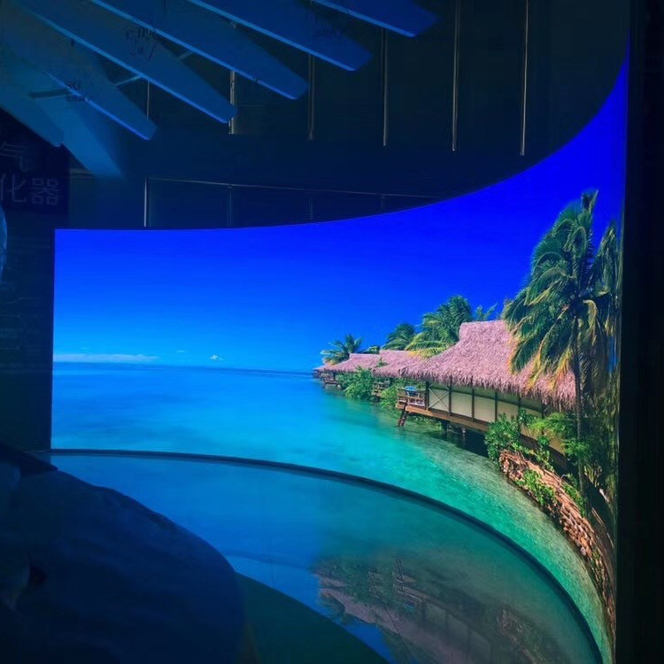 Display LED de eventos de escenario RGB HD Multicolor Flexible para conciertos