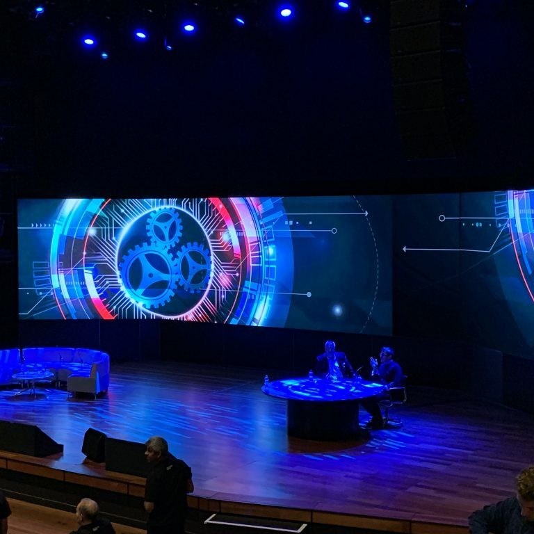 Pantalla de LED de evento de gran escenario a prueba de agua 3840Hz Multicolor