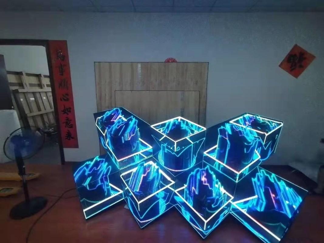 P2 P2.5 P3.91 Tecnología de pantalla innovadora, escritorio LED de DJ de interior RGB